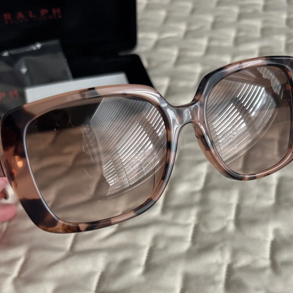 Ralph Lauren Havana Brown Tortoise Sunglasses